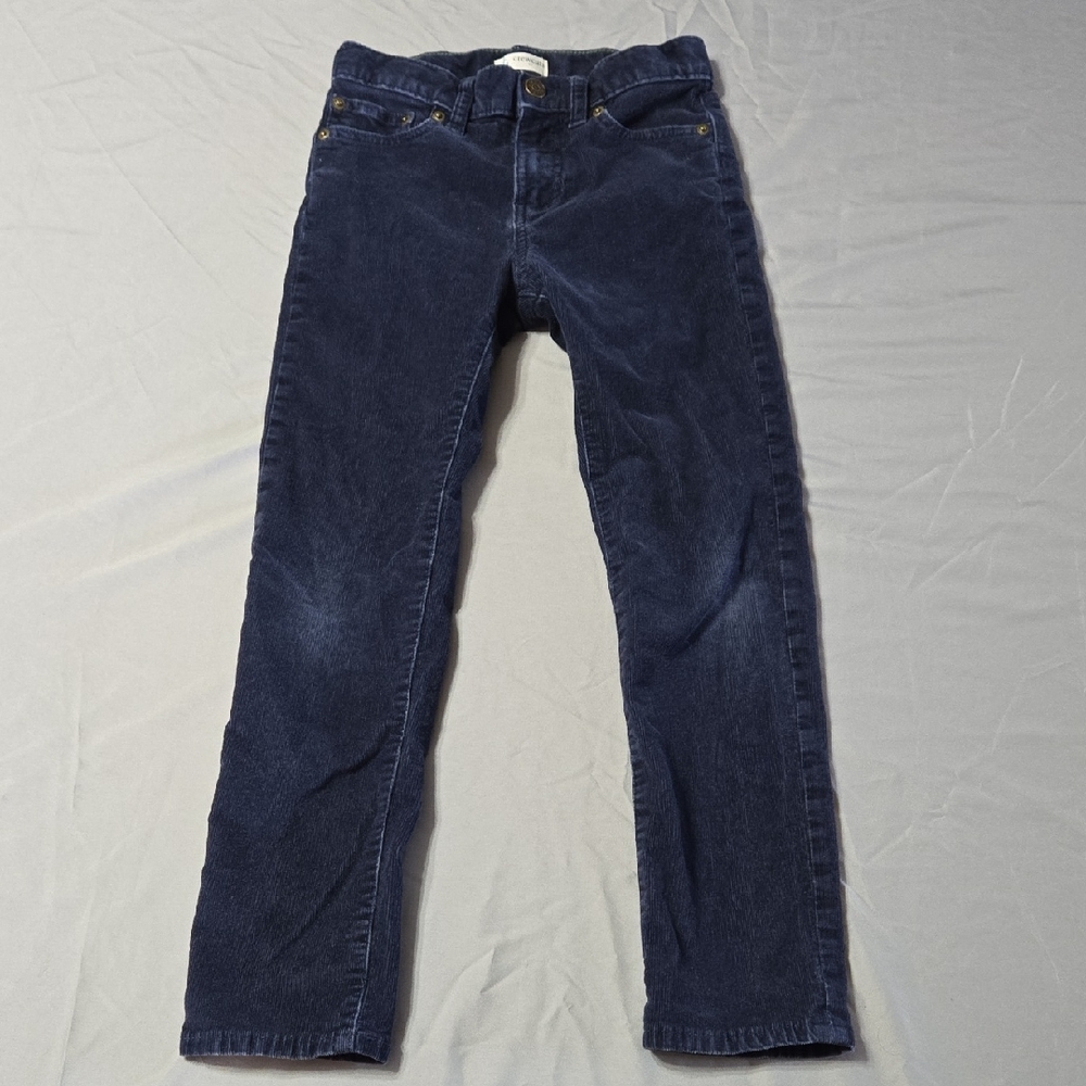Crewcuts Sz 7 Navy Blue Corduroy Pants